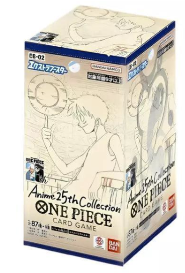One Piece TCG Extra EB02 Anime 25th Collection JAP